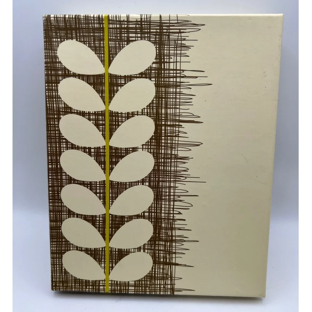 Orla Kiley Paper Scribble Stem Blank Cards Open Box Unused 10 Cards & Envelopes